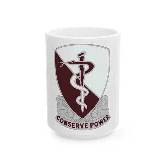 68 Medical Group (U.S. Army) White Coffee Mug 15oz - Go Mug Yourself