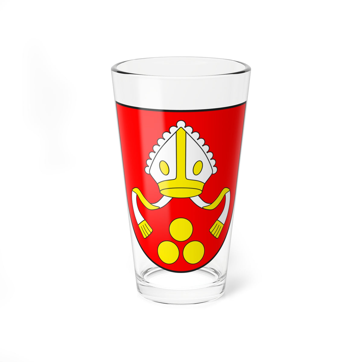 Parsonz wappen (Switzerland) (Coat of Arms) Pint Glass 16oz