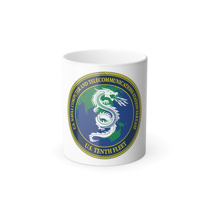NCTS Far East (U.S. Navy) Color Changing Mug 11oz