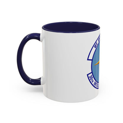 30 Intelligence Squadron AFISRA (U.S. Air Force) Accent Coffee Mug