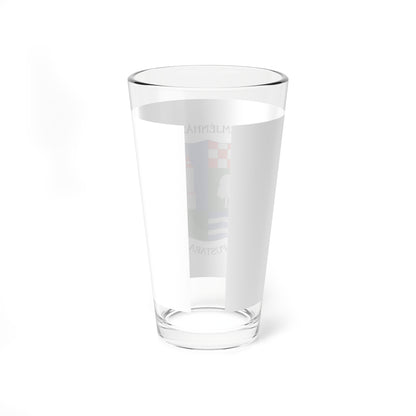 Flag of Semjenhaza (Hungary) Pint Glass 16oz