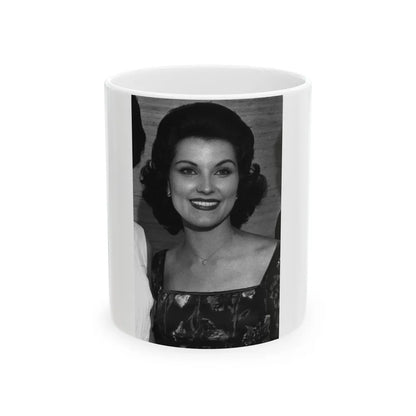 Debra Paget #508 (Vintage Female Icon) White Coffee Mug-11oz-Go Mug Yourself