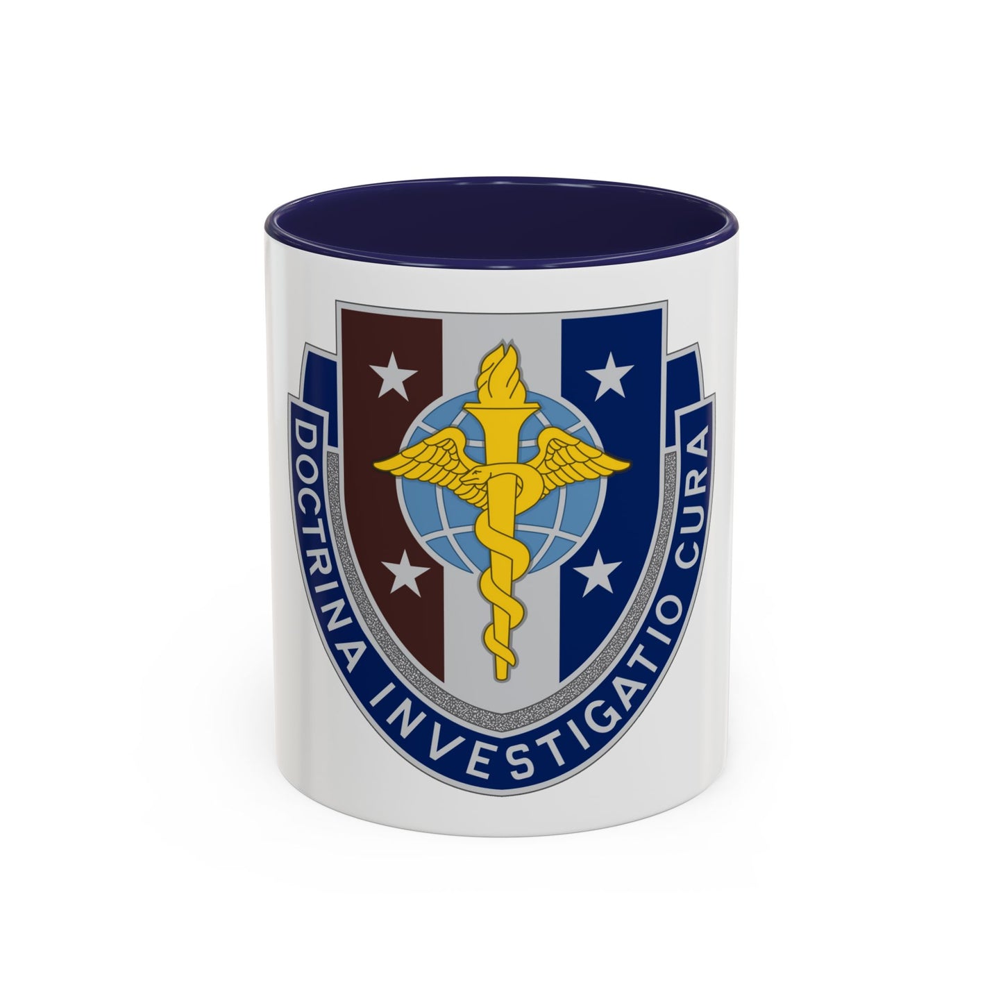 Uniformed Services University of the Health Sciences 2 (U.S. Army) Accent Coffee Mug
