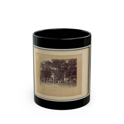 Aiken House On Weldon Railroad, Virginia (U.S. Civil War) Black Coffee Mug