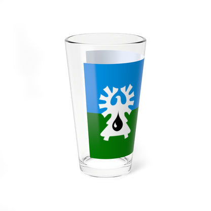 Flag of Uray (Russia) Pint Glass 16oz