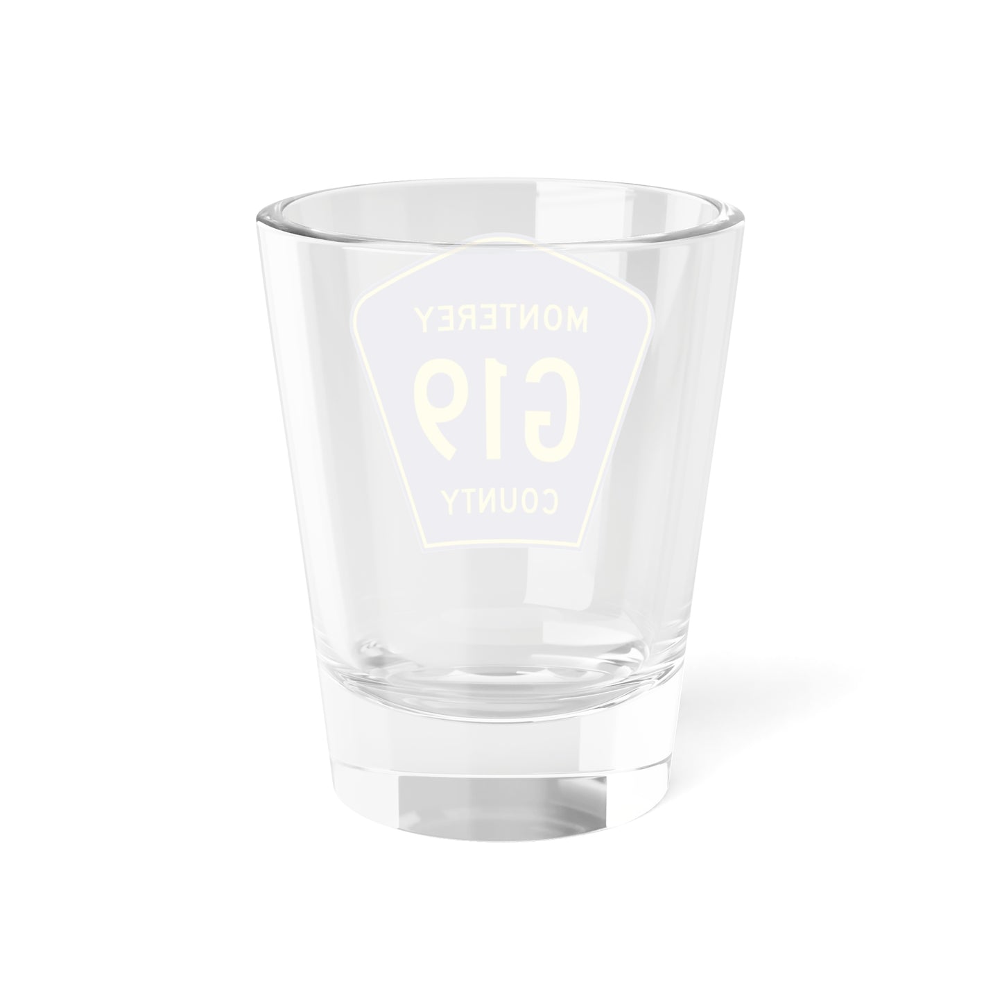 Monterey County G19 (California) (Road Sign) Shot Glass 1.5oz