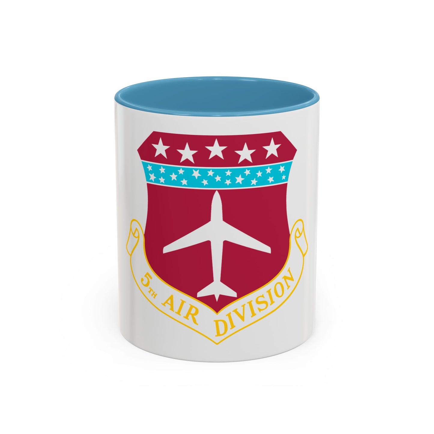 5th Air Division (U.S. Air Force) Accent Coffee Mug