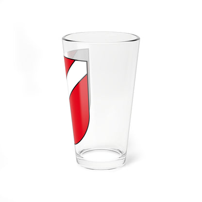 Coat of arms of Zeglingen (Switzerland) (Coat of Arms) Pint Glass 16oz