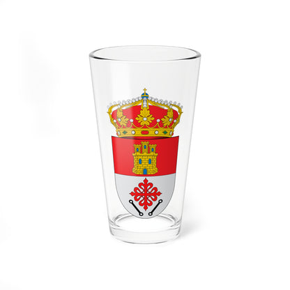 Escudo de Abenójar (Spain) (Coat of Arms) Pint Glass 16oz