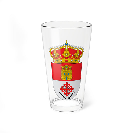 Escudo de Abenójar (Spain) (Coat of Arms) Pint Glass 16oz