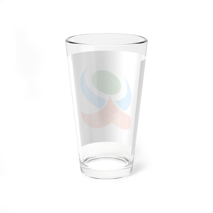 Flag of Kamiamakusa Kumamoto (Japan) Pint Glass 16oz