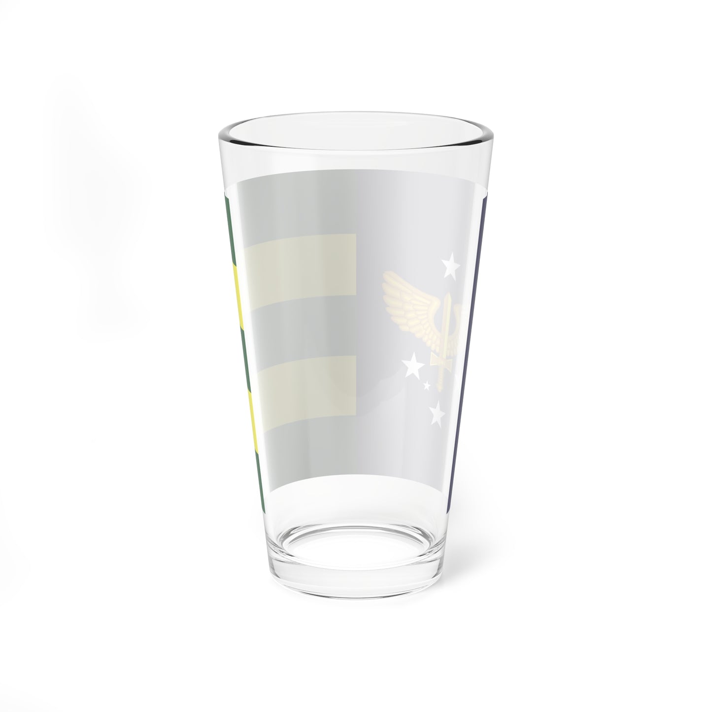 Rank flag of Air Marshal of Brazilian Air Force (Brazil) Pint Glass 16oz