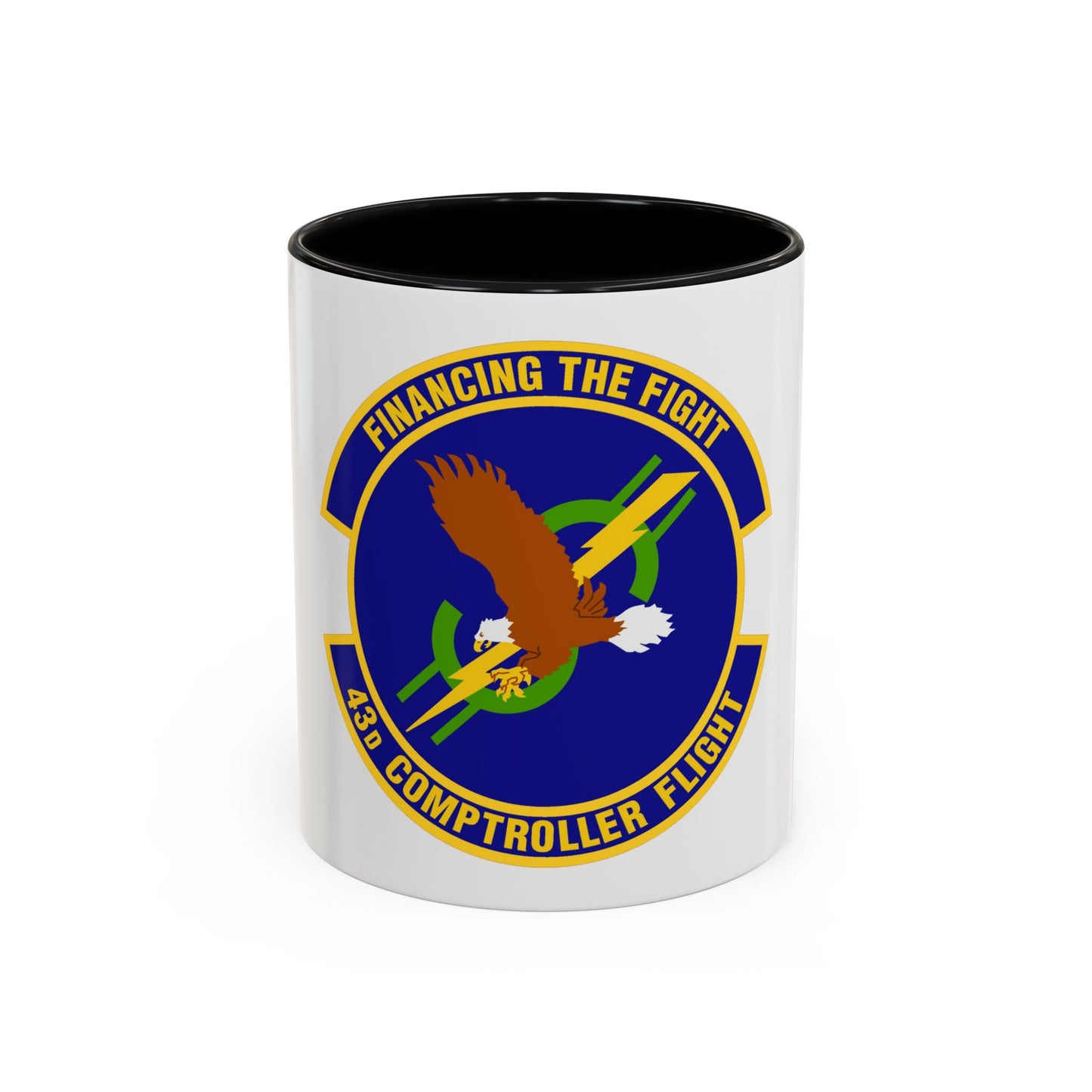 43d Comptroller Flight (U.S. Air Force) Accent Coffee Mug