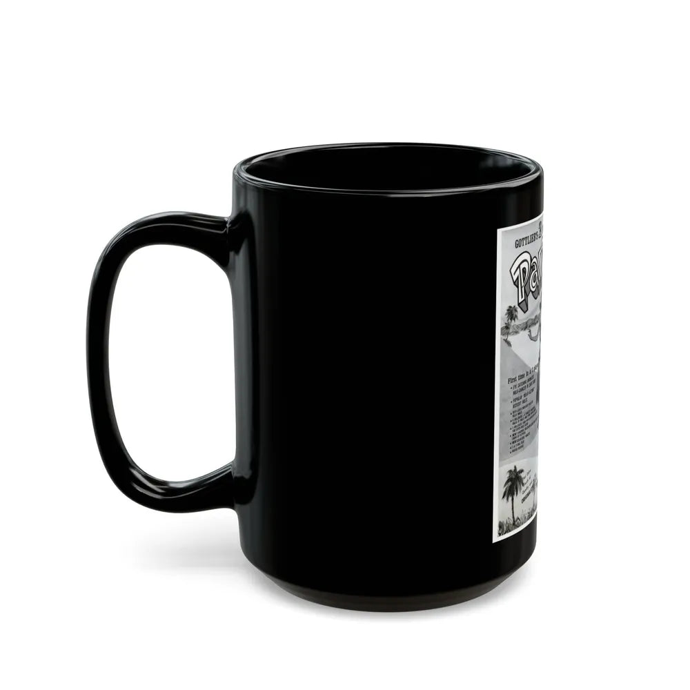 Flipper VII (Music Poster) Black Coffee Mug-Go Mug Yourself