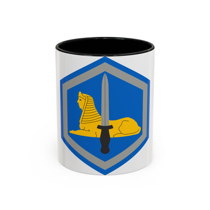 66 Military Intelligence Brigade (U.S. Army) Accent Coffee Mug