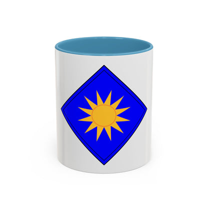 40th Infantry Division CSIB (U.S. Army) Accent Coffee Mug