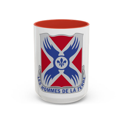 877 Engineer Battalion (U.S. Army) Accent Coffee Mug