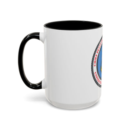 USCG CPOA (U.S. Coast Guard) Accent Coffee Mug