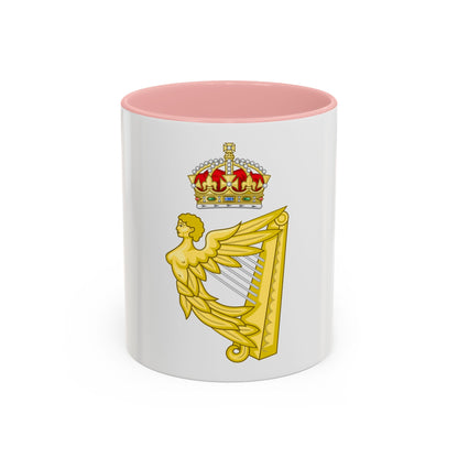 Crowned Harp (Tudor Crown) - Accent Coffee Mug