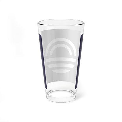 Flag of Hiwasa Tokushima 1935-2006 (Japan) Pint Glass 16oz
