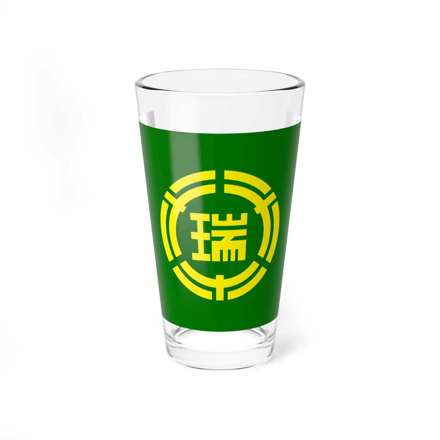 Flag of Mizuho Nagasaki 1969-2005 (Japan) Pint Glass 16oz