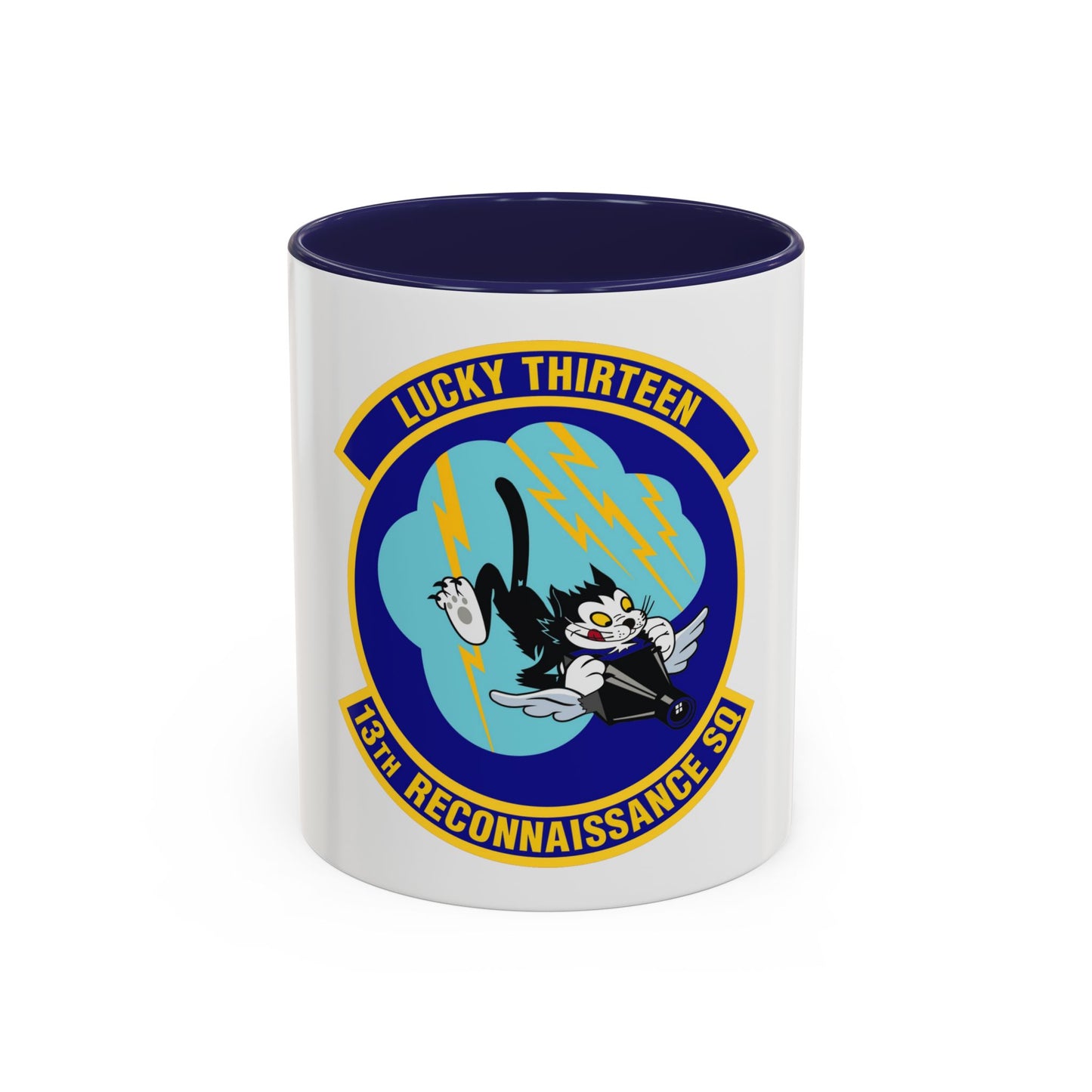 13th Reconnaissance Squadron (U.S. Air Force) Accent Coffee Mug
