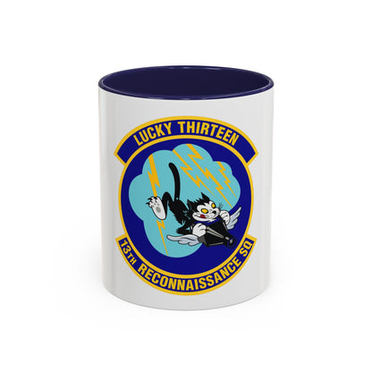 13th Reconnaissance Squadron (U.S. Air Force) Accent Coffee Mug