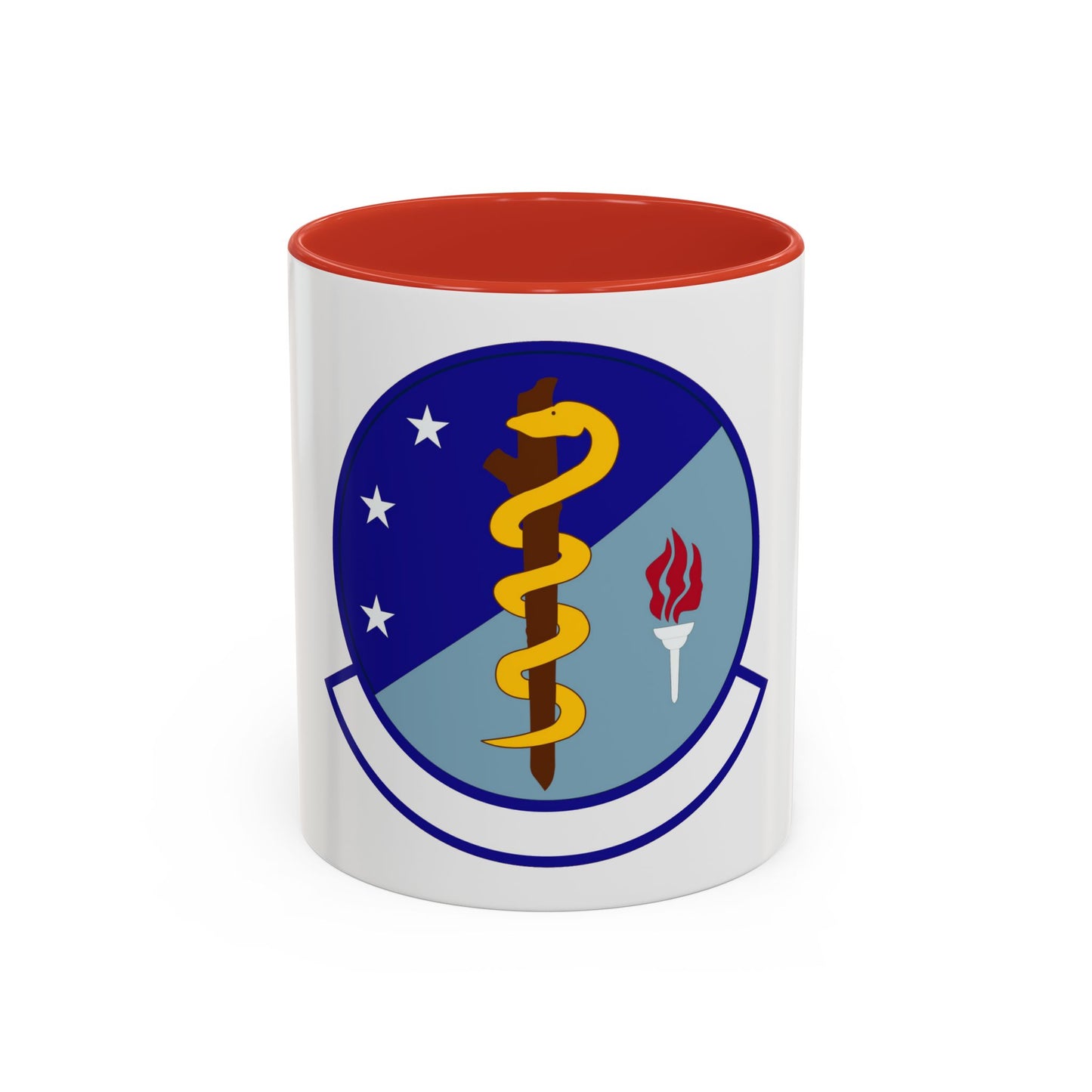47 Operational Medical Readiness Squadron AETC (U.S. Air Force) Accent Coffee Mug