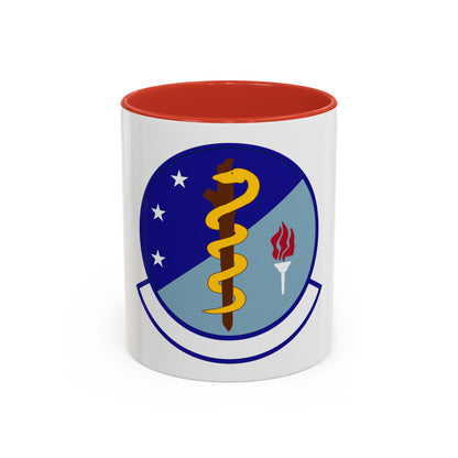 47 Operational Medical Readiness Squadron AETC (U.S. Air Force) Accent Coffee Mug