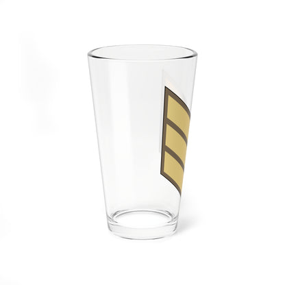 03. KLF SGT (Kuwait) (Military Rank) Pint Glass 16oz
