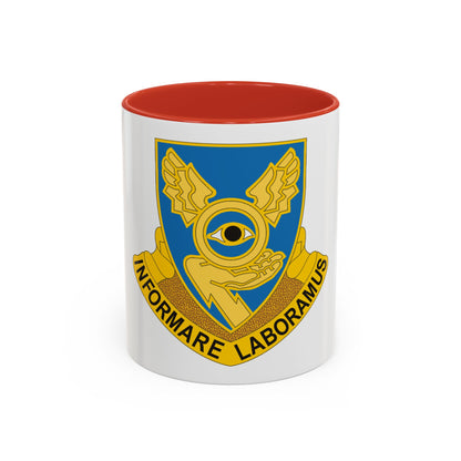 1st Military Intelligence Battalion (U.S. Army) Accent Coffee Mug