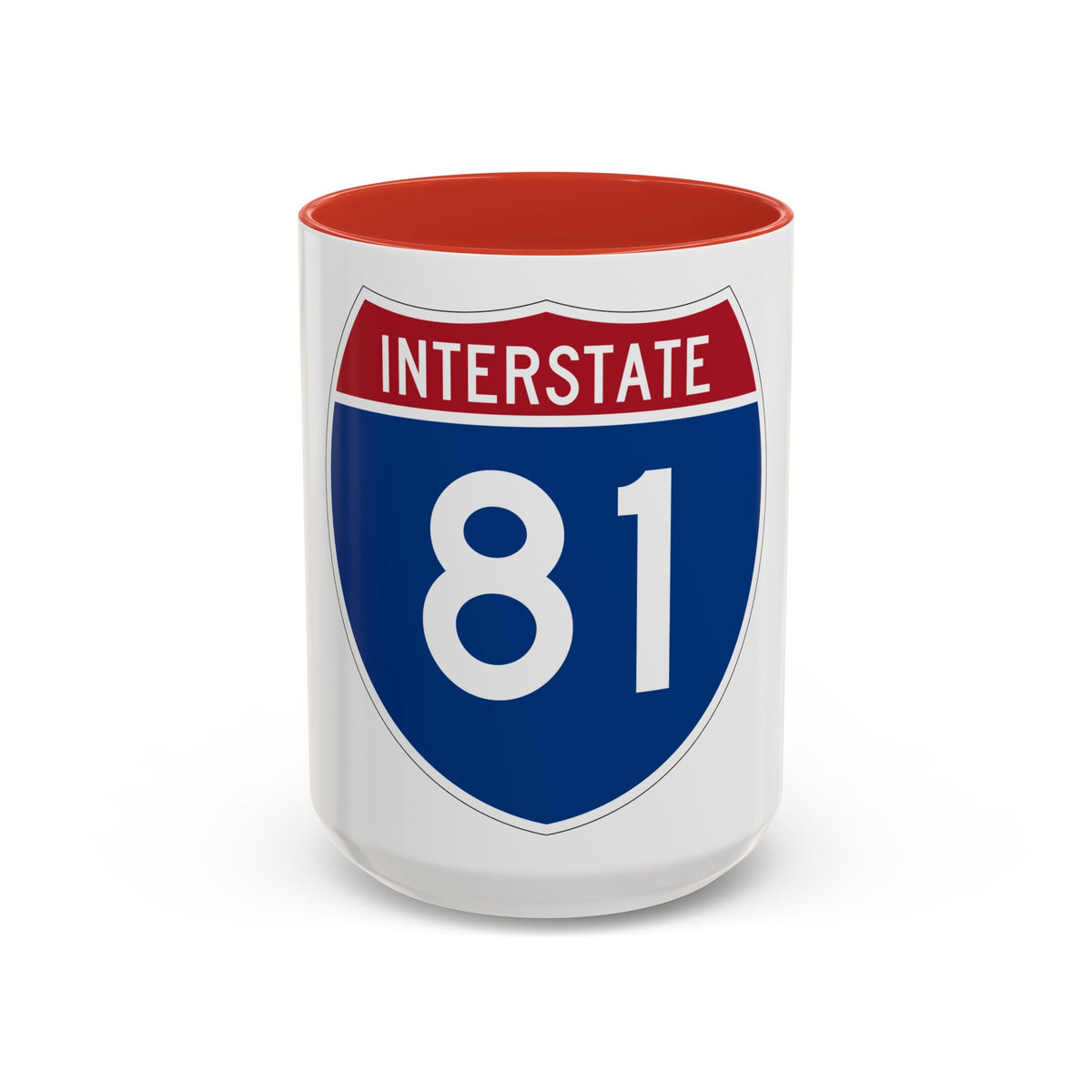 Interstate 81 (U.S. Highways) Accent Coffee Mug
