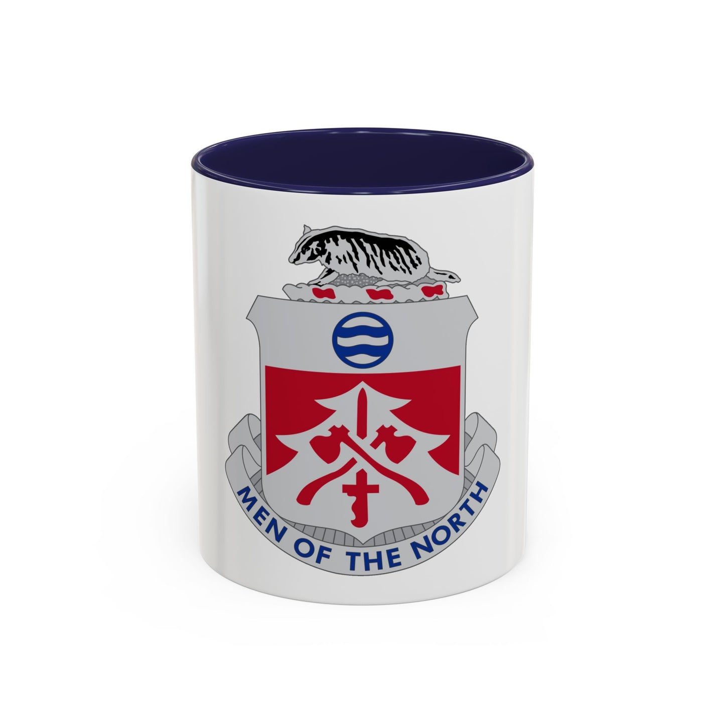 724 Engineer Battalion (U.S. Army) Accent Coffee Mug