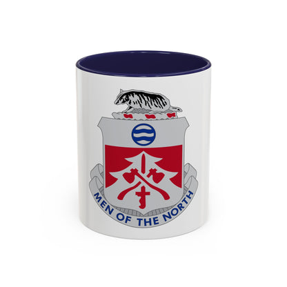 724 Engineer Battalion (U.S. Army) Accent Coffee Mug