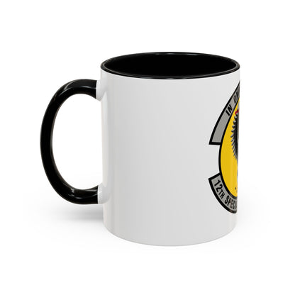 12 Special Operations Squadron AFSOC (U.S. Air Force) Accent Coffee Mug