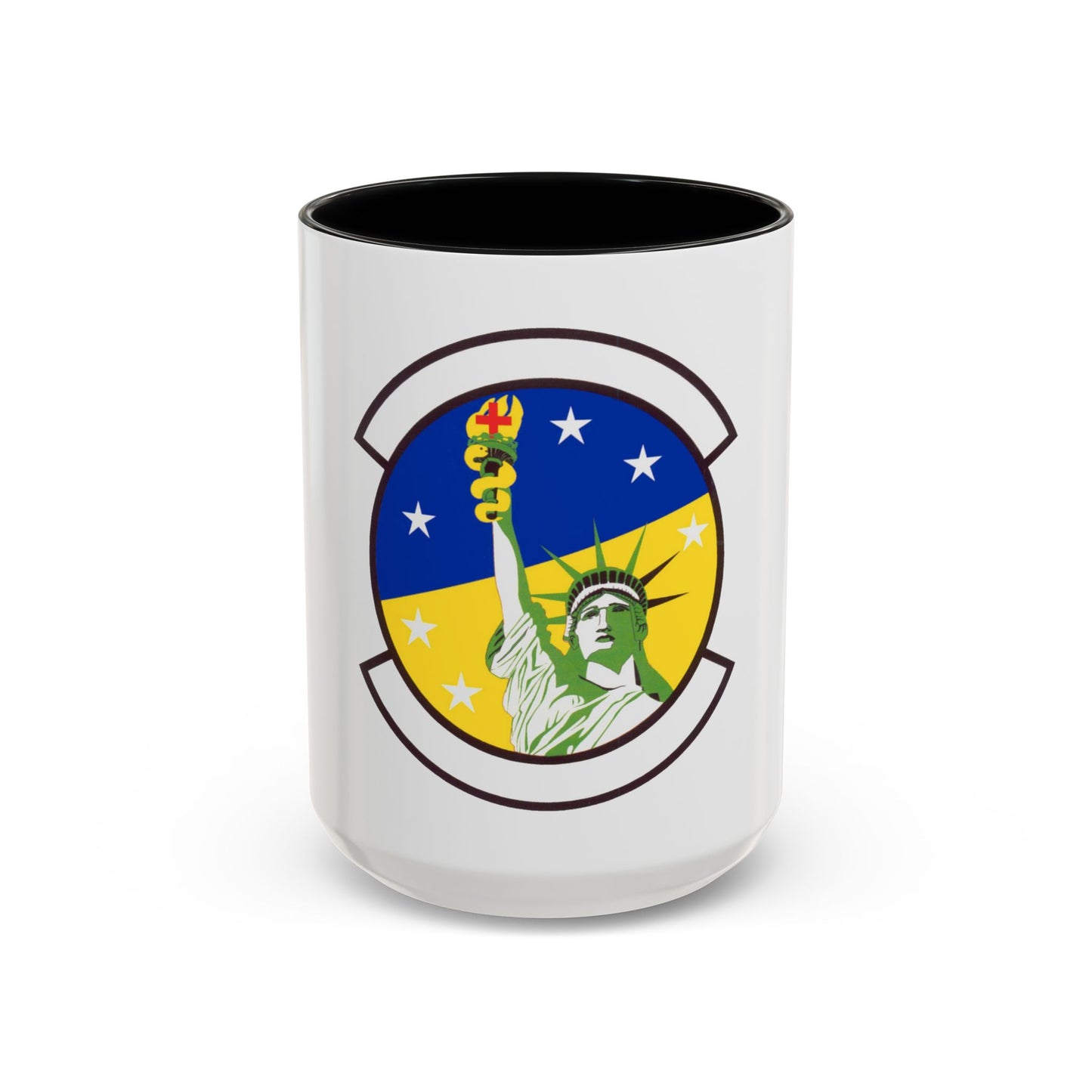 48 Healthcare Operations Squadron USAFE (U.S. Air Force) Accent Coffee Mug