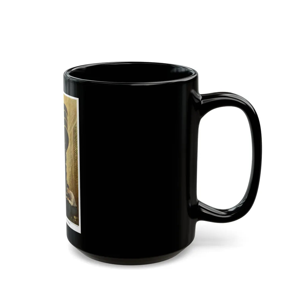 Electron Microscope, 1945 - Black Coffee Mug-Go Mug Yourself