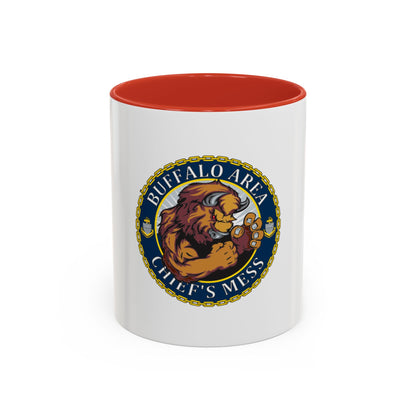 USCG Buffalo Area Cheifs Mess (U.S. Coast Guard) Accent Coffee Mug