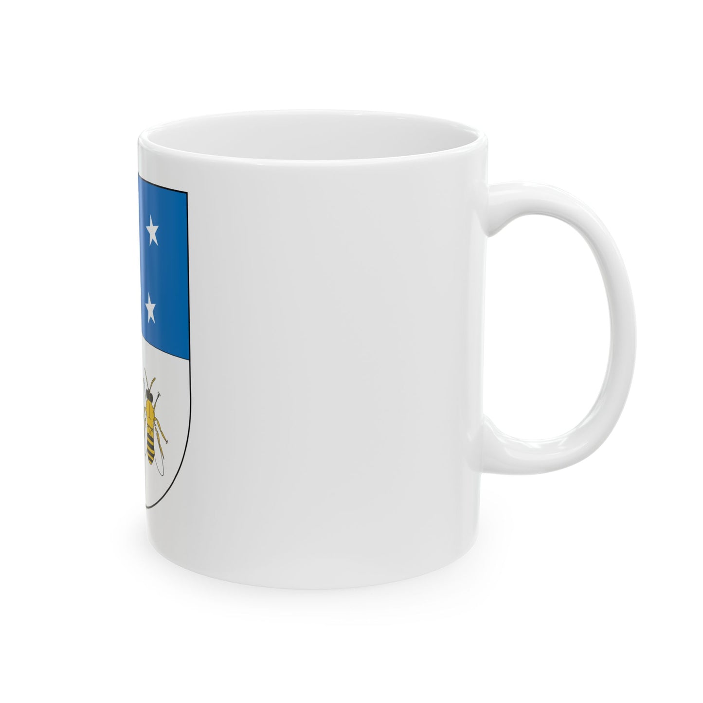 Coat of arms of Colonia Department - White Coffee Mug