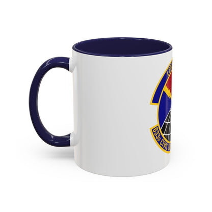 633d Civil Engineer Squadron (U.S. Air Force) Accent Coffee Mug