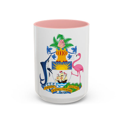 Coat of Arms of The Bahamas - Accent Coffee Mug
