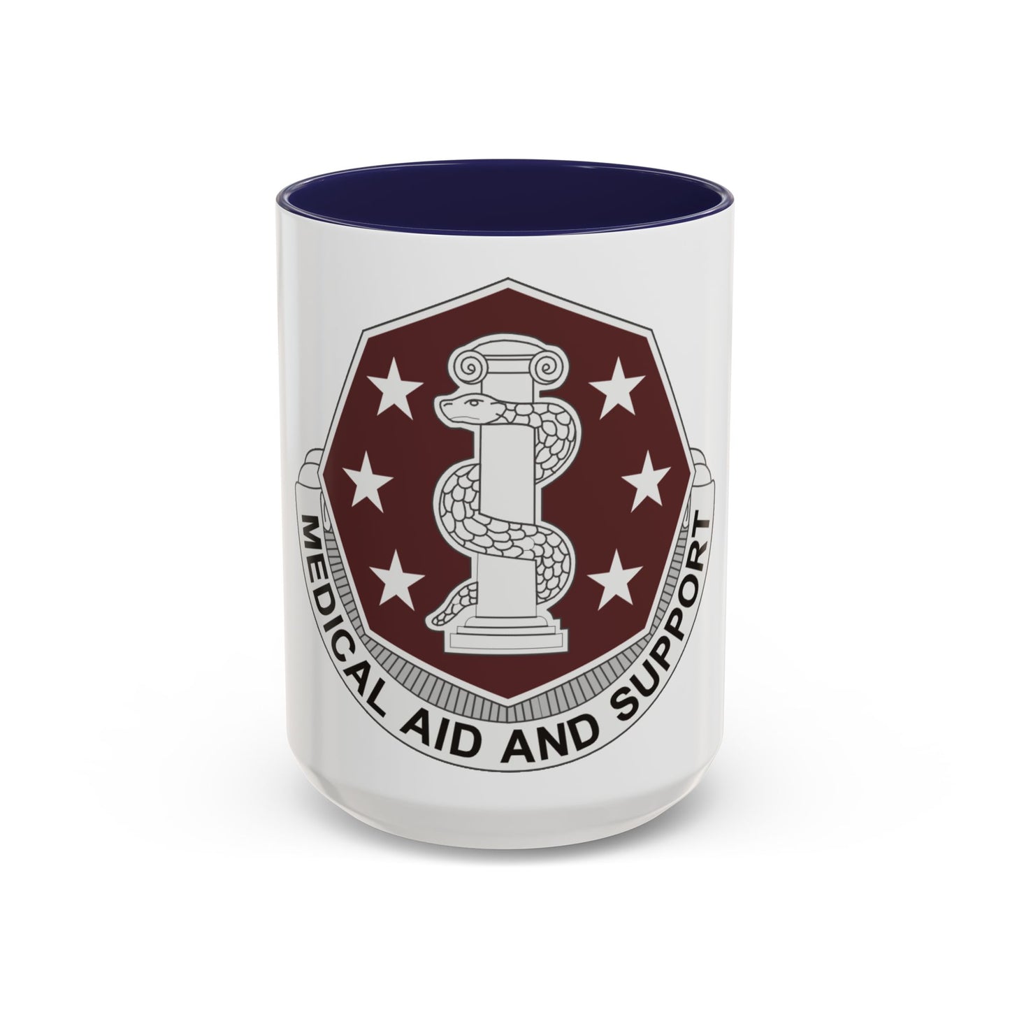 168 Medical Battalion (U.S. Army) Accent Coffee Mug