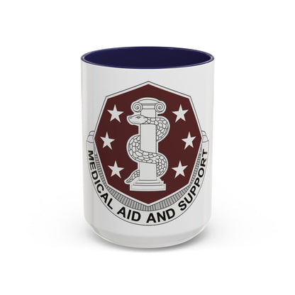 168 Medical Battalion (U.S. Army) Accent Coffee Mug