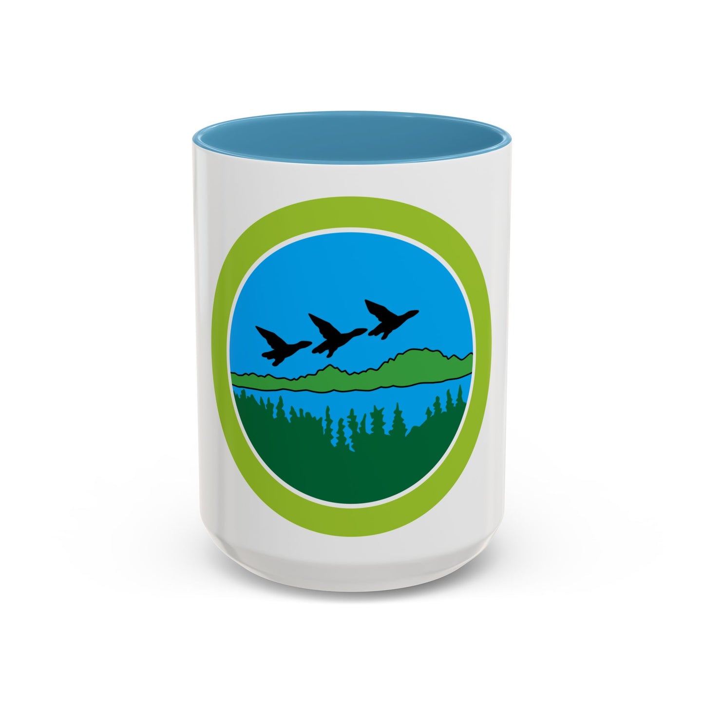 Fish and Wildlife Management (Boy Scout Merit Badge) Accent Coffee Mug