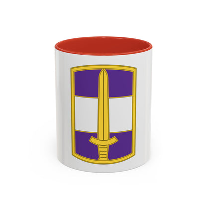 308 Civil Affairs Brigade 3 (U.S. Army) Accent Coffee Mug