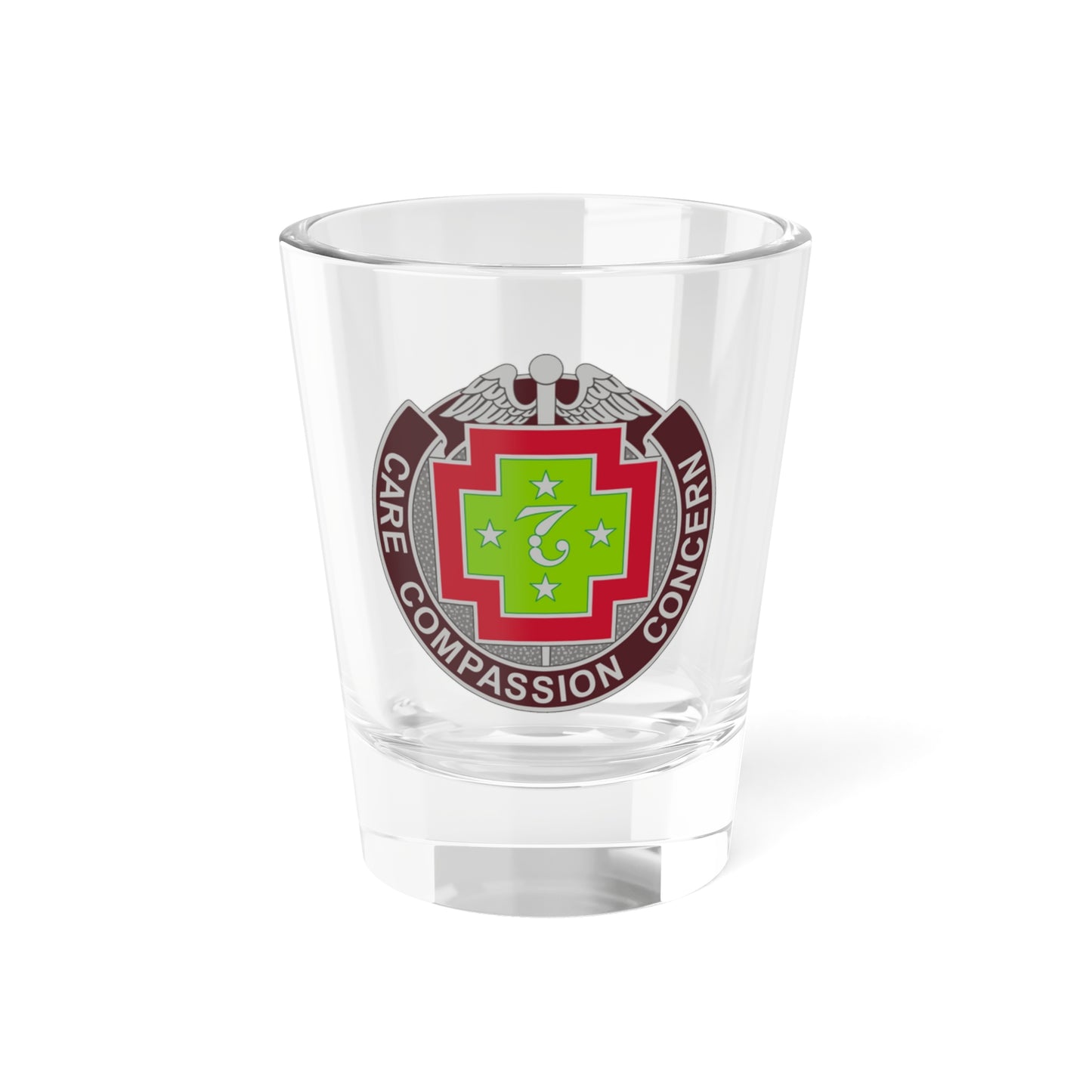 7 Field Hospital (U.S. Army) Shot Glass 1.5oz