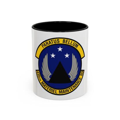 435th Materiel Maintenance Squadron (U.S. Air Force) Accent Coffee Mug