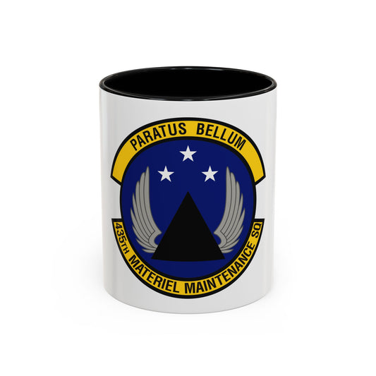 435th Materiel Maintenance Squadron (U.S. Air Force) Accent Coffee Mug