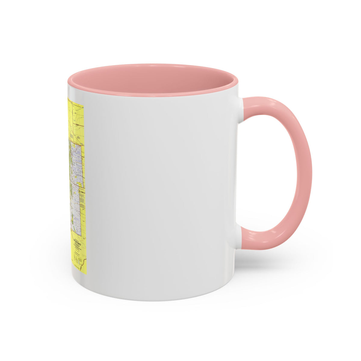 USA - Southwest 1 (1977) (Map) Accent Coffee Mug