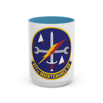 477th Maintenance Squadron (U.S. Air Force) Accent Coffee Mug